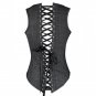 Steampunk Corset Underbust Waist Corset with Straps Bodyshaper Lace Up Bustiers Underwear W49840