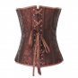 Steampunk Lingerie Sexy Corset Bustier Slim Gothic Women Overbust Corselet Steel Bone Busiter W58924