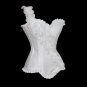 Corset Women Lace Up BacK Corset Overbust Boned Corset And Bustiers Basque Lingerie S-2XL W580816B