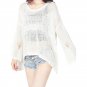 Knitted Crochet Women Blouses Fashion Spring Autumn Beach Kimono Knits Hollow Out ShirtTops WT52019A