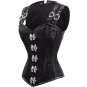 Steampunk Corset Top Shapewear Double Buckle Straps Lace Up Corset Waist Cincher Corset Vest W31276A
