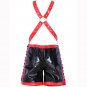 Sexy Vinyl Leather Men Boxers Underwear Lingerie Gay jockstrap homme sexy erotic Boxers W7023