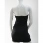 Women Black Elegant Sexy 2017 Summer Hot Fashion Strapless Bodycon Fashion Party Dress W203349A