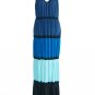 Women Striped Bohemian Plus Size Maxi Dress Contrary Colors Sexy Long Casual Sundress W846035B