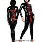 Black Women Jumpsuit Costume Black Vinly High Quality Catsuit Club Costume Leather W377824B