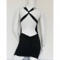 Rose Diamonds Strap Criss Cross Back Backless Pleated Nightclub Clubwear Robe Dress W203416C