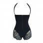 Sexy Plus Size Zipper Ladies Underwear Slimming Women Spaghetti Straps Bodysuit Bodyshaper W359996A