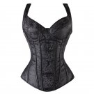 Sexy Gothic Women Burlesque Lingerie Steampunk Corset W35802B