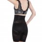 Women Bodyshaper Underwear Slimming Black Shapewear Smooth Lingerie Body Control Plus Size W880345A