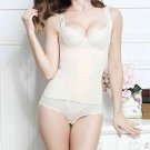 Women Bodyshaper Slimming Apricot Shapewear Smooth Lingerie Corset Plus Size W880563C