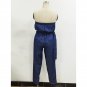 Loose Pants Solid Strapless Elastic Peplum Catsuit Fashion Women Jumpsuit Casual Party Wear WT76061