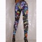 Fashion Fireworks Printed Flexible Tights Women Fitness Leggings WL011