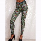 Wholesale Women Galaxy Planet Print Leggings Fashion Slim Leggings WL035D