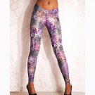 Fashion Colorful Special Leopard Printing Leggings Female Fitness Pants WL036A