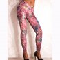 Fashion Colorful Special Leopard Printing Leggings Female Fitness Pants WL036B