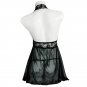 Hot Selling Black Sexy Transparent Women Lace Lingerie Hot Babydoll Dress W344115