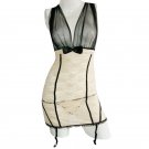 Fashion Sexy Women Nightware Lace Backless Babydoll Sleepwear W24002C