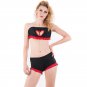 Heart Cut out Sexy Women Lingerie 2 Pieces Set With Briefs W204161