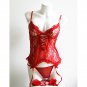 Lace Bustier And G String Set Sexy Underwear Lace Lingerie W242087B