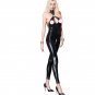 Halter Backless Wetlook Catsuit Women Erotic Front Hollow Out Pole Dance Costume W926768