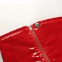 Rock and Roll Women Red Sexy Strapless Bodycon Crop Top Dance Wear 3XL W482088