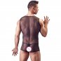 Erotic Leather Lingerie Wet Look Skinny Sexy Men Underwear Shiny Latex Homme Bodysuit W930934