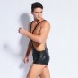 Gay Erotic Lingerie Wet Look Skinny Crisscross Leather Jumpsuit Men Sexy Lingerie Bodysuit W926737