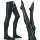 Vinyl Leather Over Knee Stockings Sexy Club Wear Black Thight High Stocking W931001C Vinyl Leather Over Knee Stockings Sexy Club Wear Black Thight High Stocking W931001C