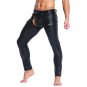 Erotic Nightclub Stage Performance Open Crotch Trousers Men Fetish Crotchless Pants W926722