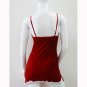 Women Spaghetti Strap Backless Santa Sleepwear Sexy Christmas Lingerie Dress W8558