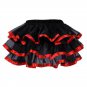 S-6XL Red Overbust Corset With Tutu Women Sexy Strapless Gothic Steampunk Corset Dress W58036