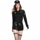 3 Pcs Sexy Traffic Police Costume Halloween Cosplay Costumes for Women W531883