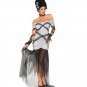 Funny Halloween Costume Role-Play Long Off Shoulder Club Party Fancy Dress W847037