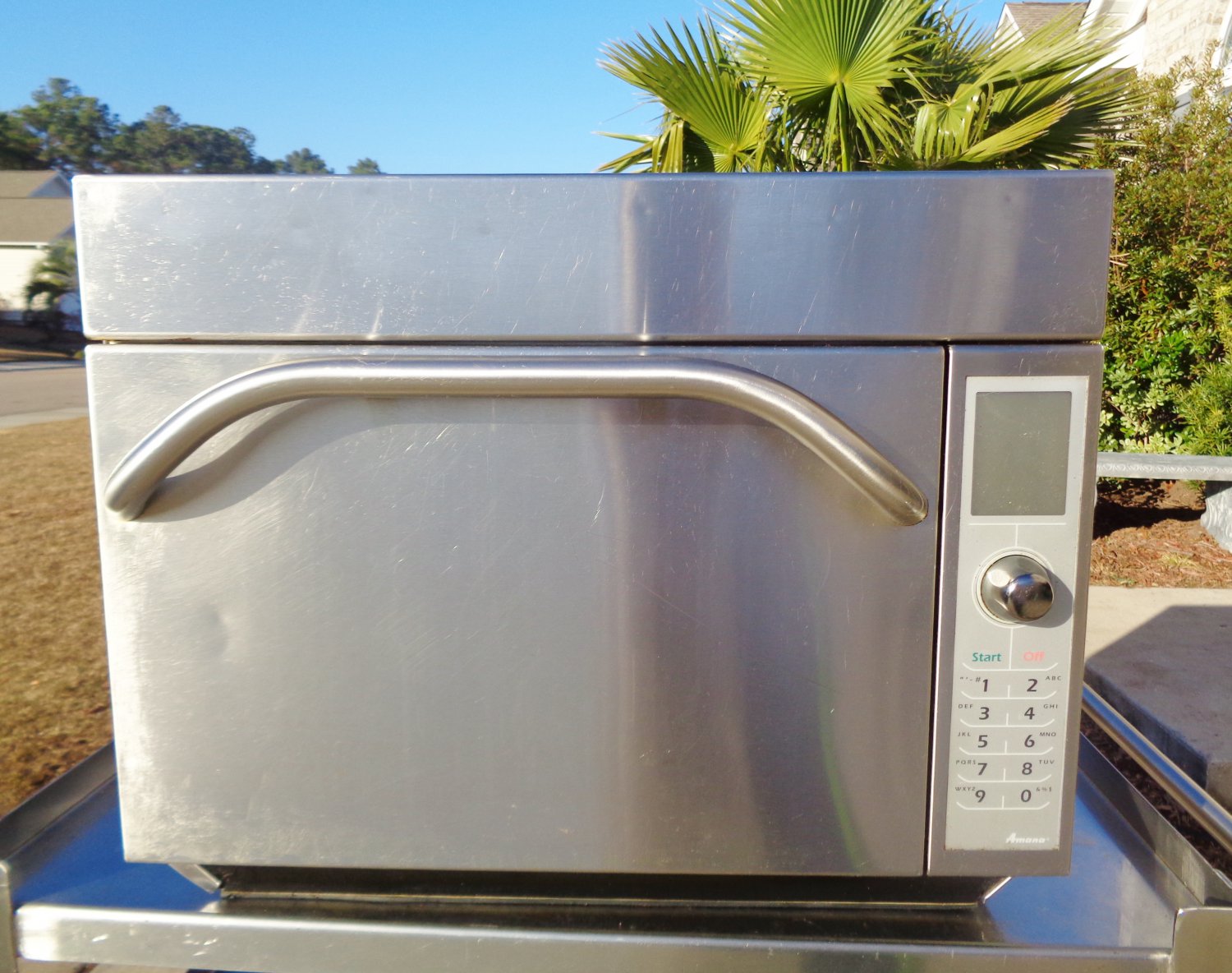 Countertop CONVECTION OVEN Amana AXP20 Microwave TurboChef Electric