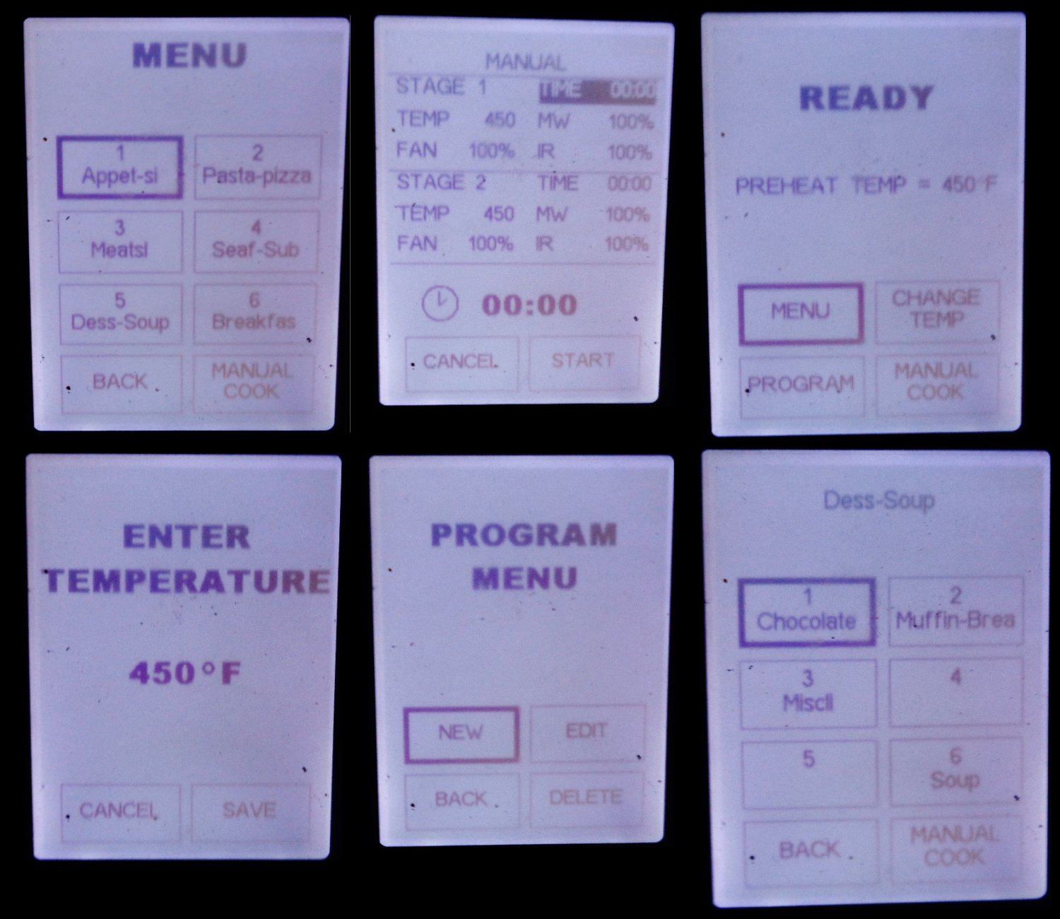 Countertop CONVECTION OVEN Amana AXP20 Microwave TurboChef Electric