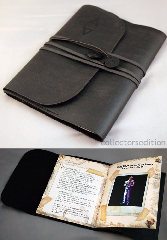 Batman Arkham Asylum Dr. Penelope Young Journal 2009 Collectors Edition