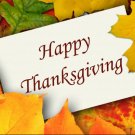 Thanksgiving Button