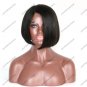 Brazilian Human virgin Hair Straight Bob Lace front Wigs