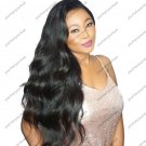150% Density Virgin Human Hair Body Wave Full lace Wigs