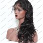 150% Density Virgin Human Hair Body Wave Full lace Wigs
