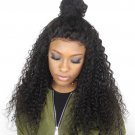 150% Density Virgin Human Hair Curly Full lace Wigs