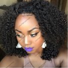 250% Density Custom made Virgin Human Hair Curly Full lace Wigs
