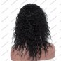 150% Density Virgin Human Hair Loose Curl Front lace Wigs