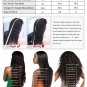 150% Density Virgin Human Hair 20inch Straight Full lace Wigs