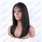 14inch Brazilian Human  virgin Hair Straight Bob Lace front Wigs