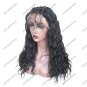 150% Density Virgin Human Hair Deep Wet and wavy Full lace Wigs 14inch