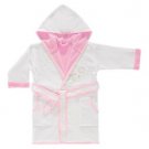 Cotton Hooded Embroidered Toddler Bathrobe-BALLOON
