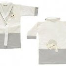 Cotton Embroidered Toddler Bathrobe-WARM FAMILY
