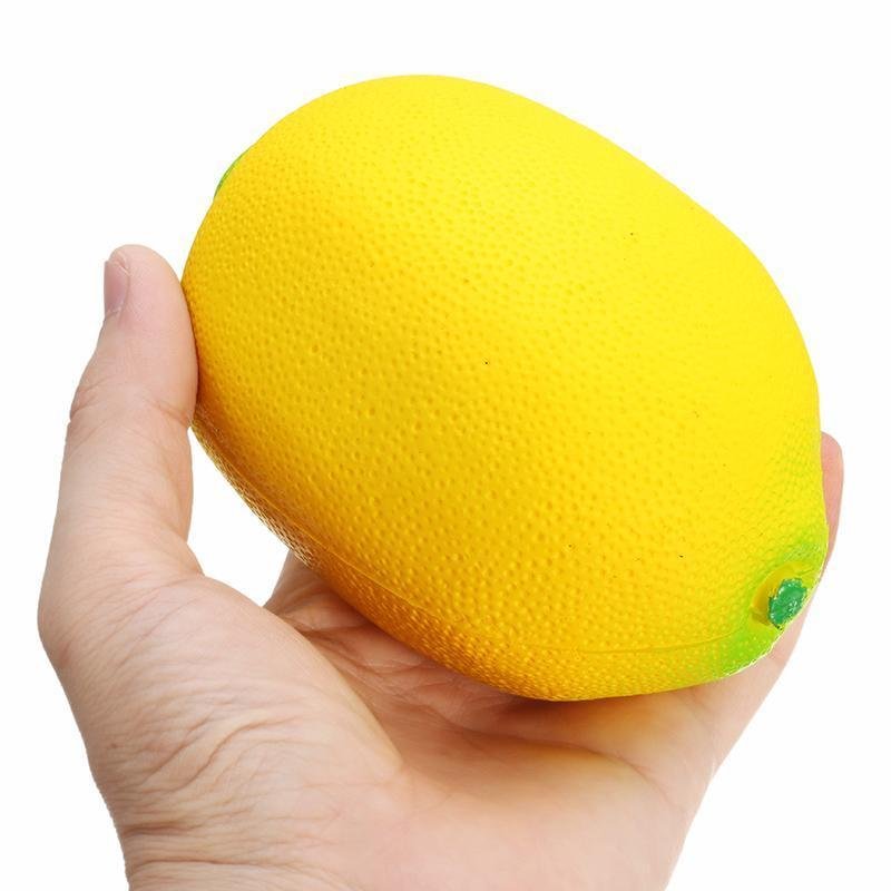 stuffed lemon toy