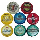 Vetro beer lid shaped wall decor signs for coffee bars, wine bars